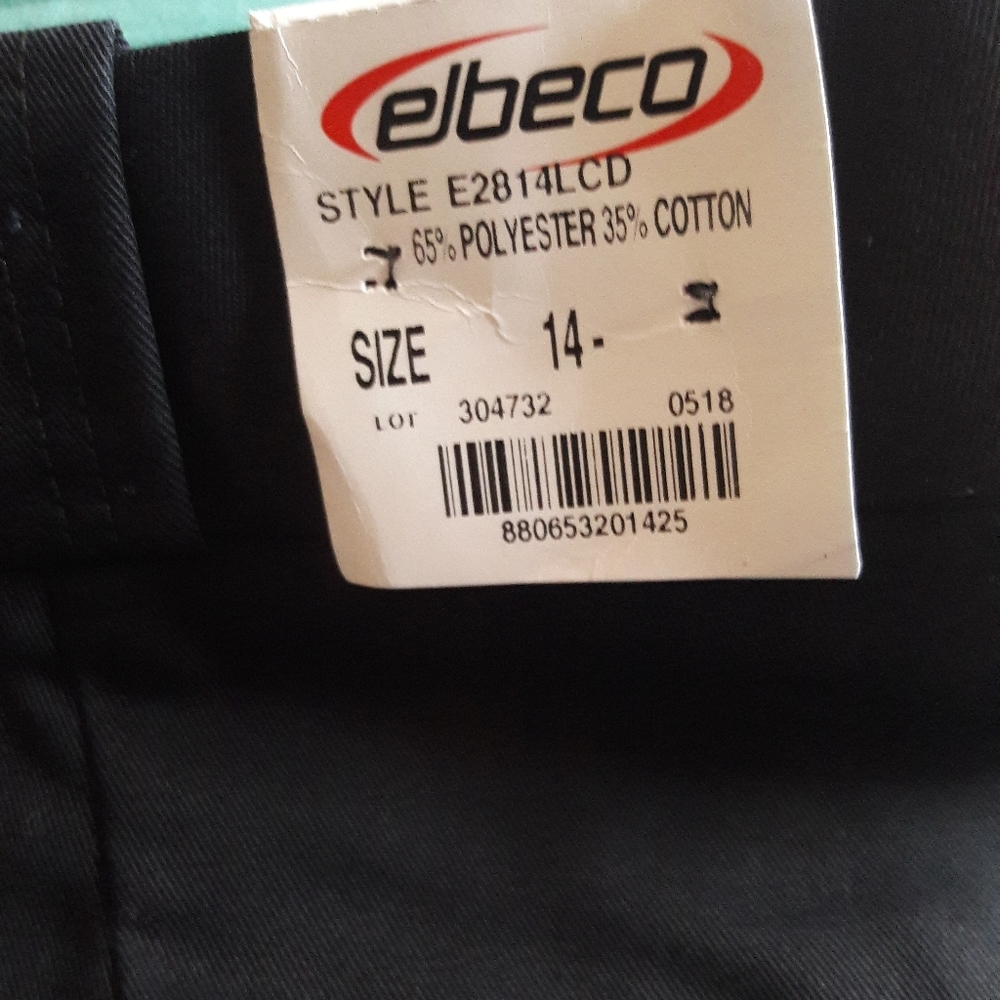 Elbeco uniform pants. NWT